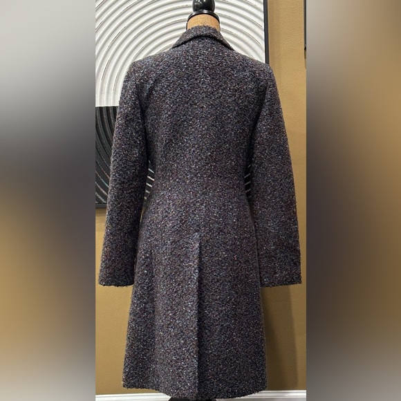 Isabel & Nina Multicolor Fuzzy Textured Full Length Lightweight Coat~Lined~Small - Picture 5 of 16